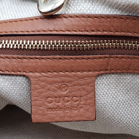 100% Authentic Gucci GG Soho on Chain Medium Shoulder Bag - Picture 13 of 16